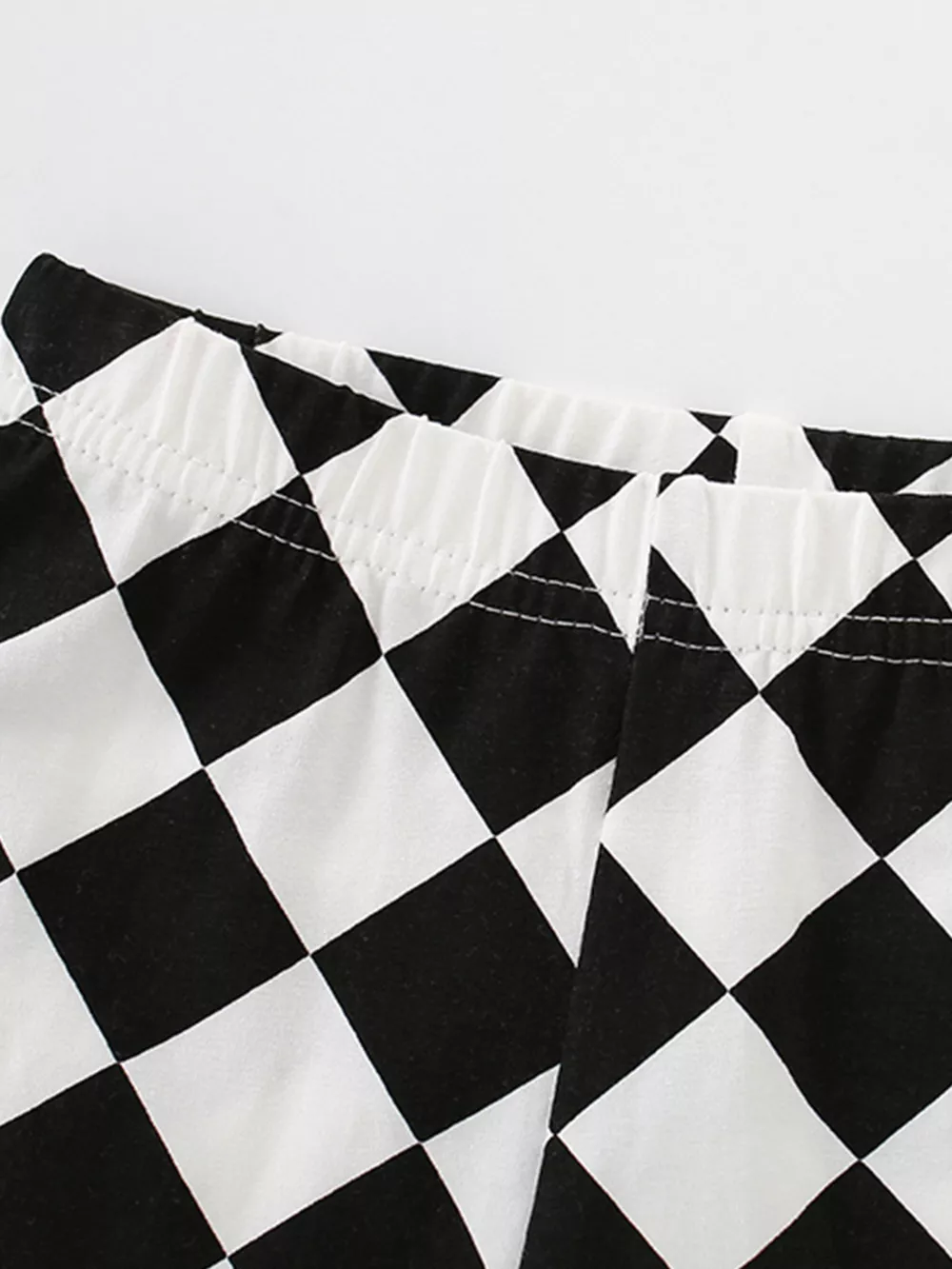 Children's Graphic Tee & Checkerboard Shorts Set, image 5