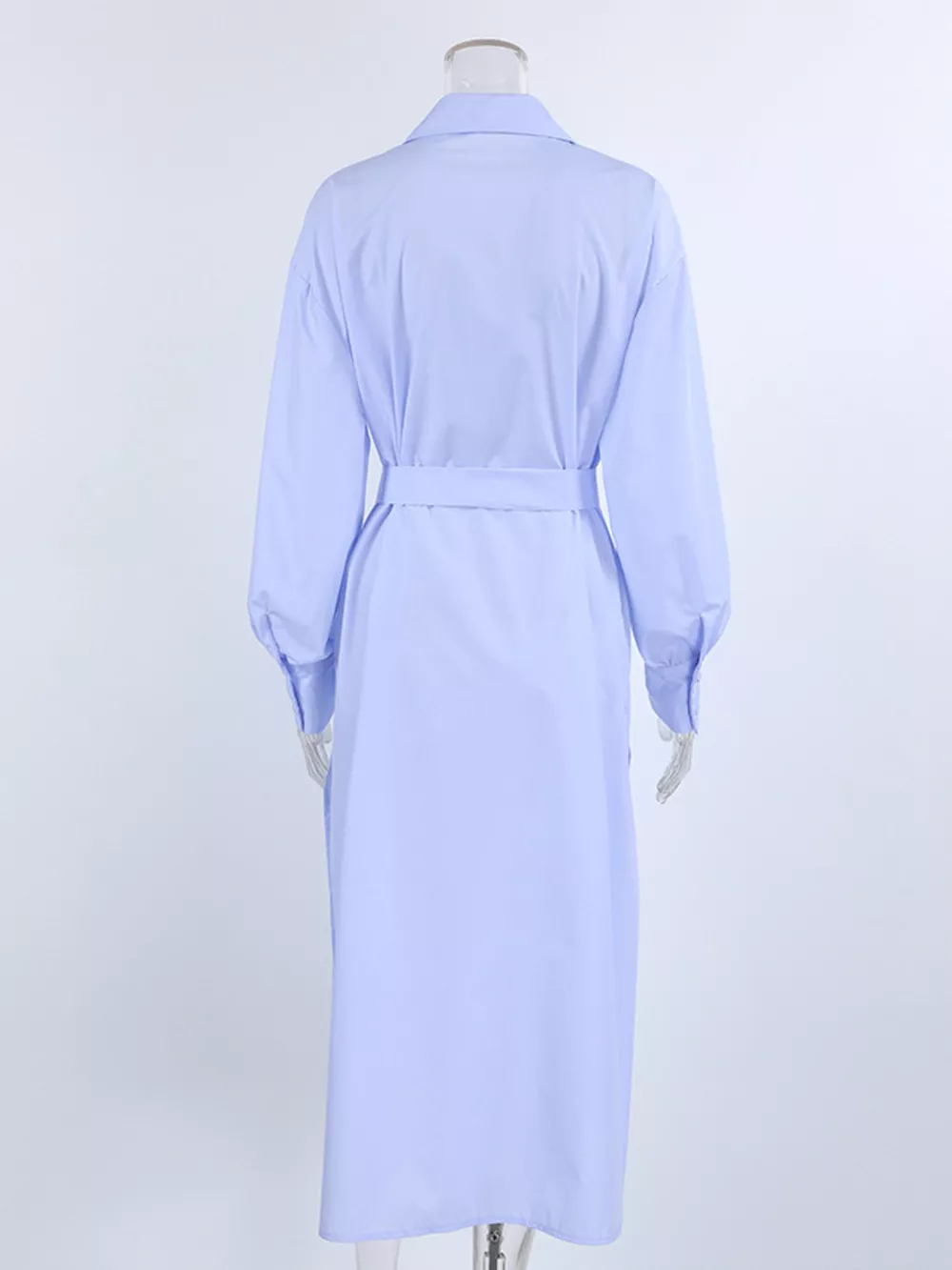 Longline Button-Down Shirt, image 8