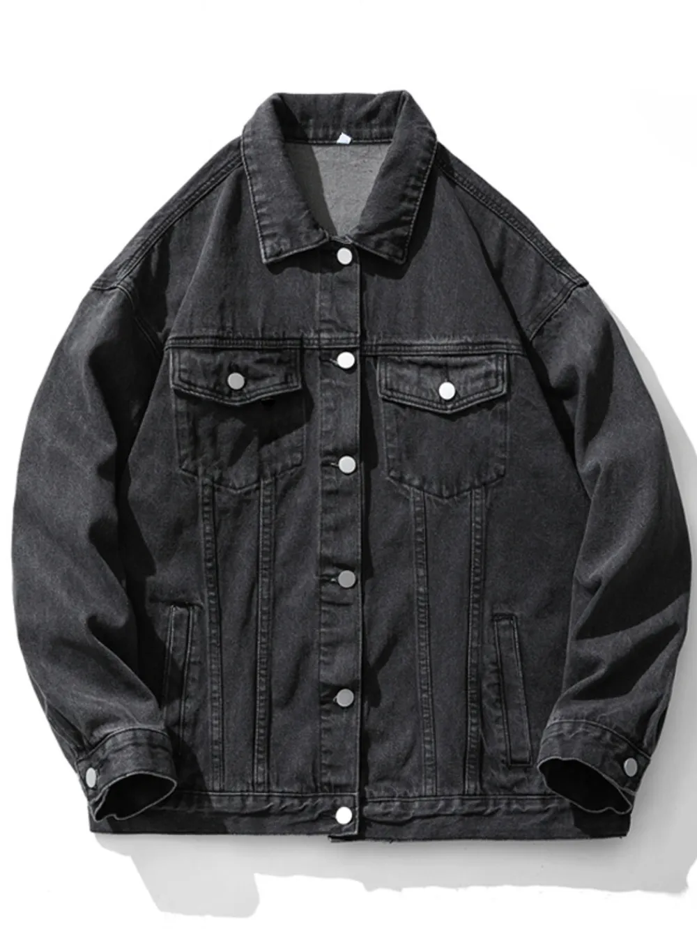 Men's Wash Oversized Denim Jacket