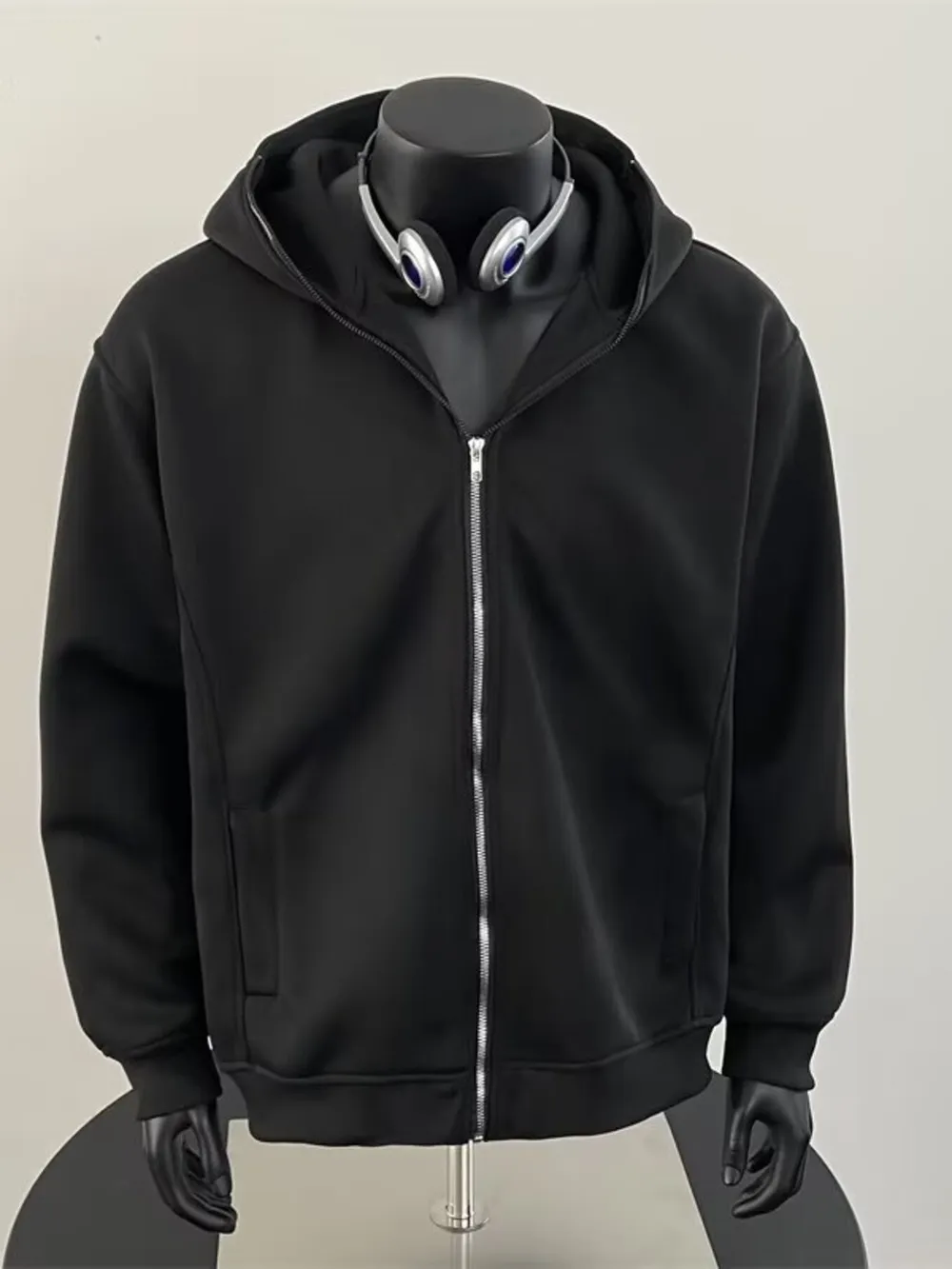 Men's Zip Up Long Sleeve Hoodie