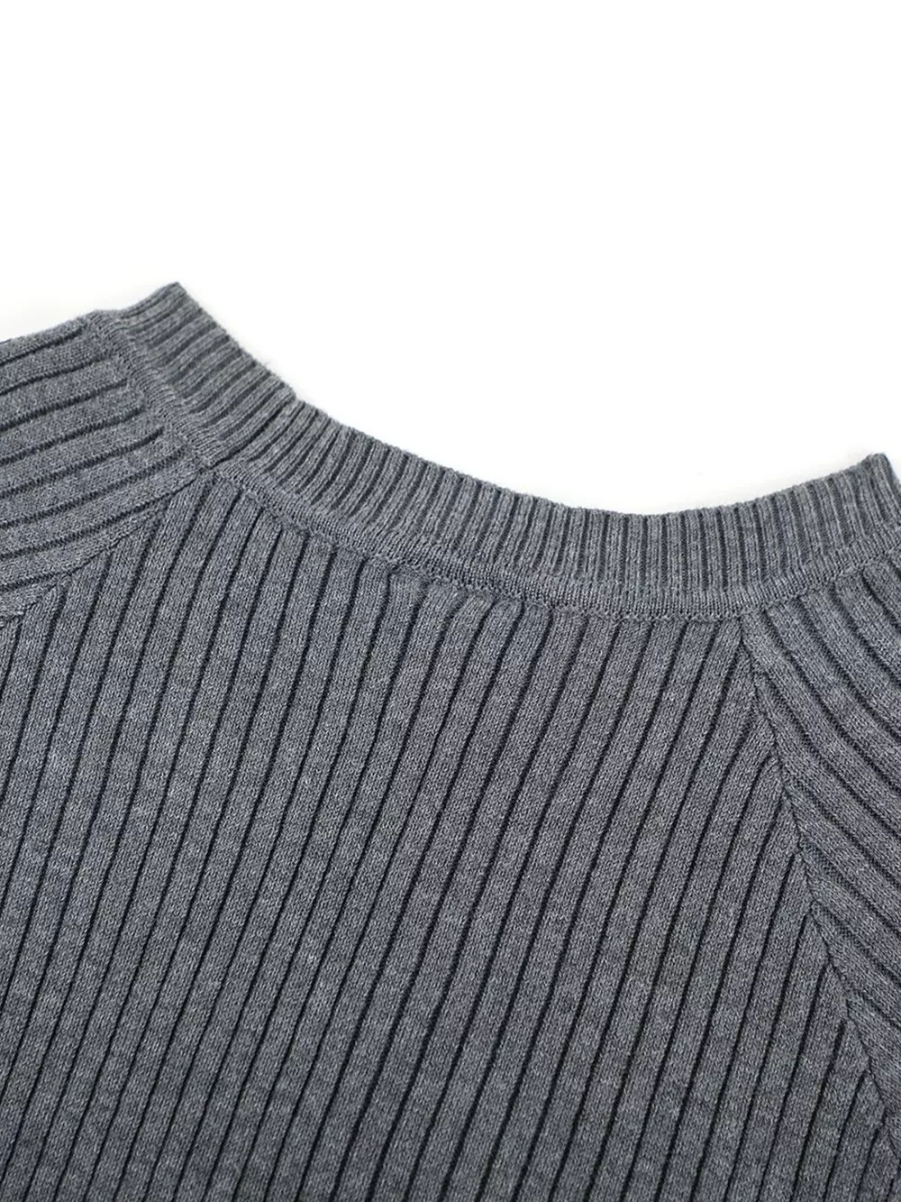 Men's Ribbed Knit Short-Sleeve T-Shirt, image 7