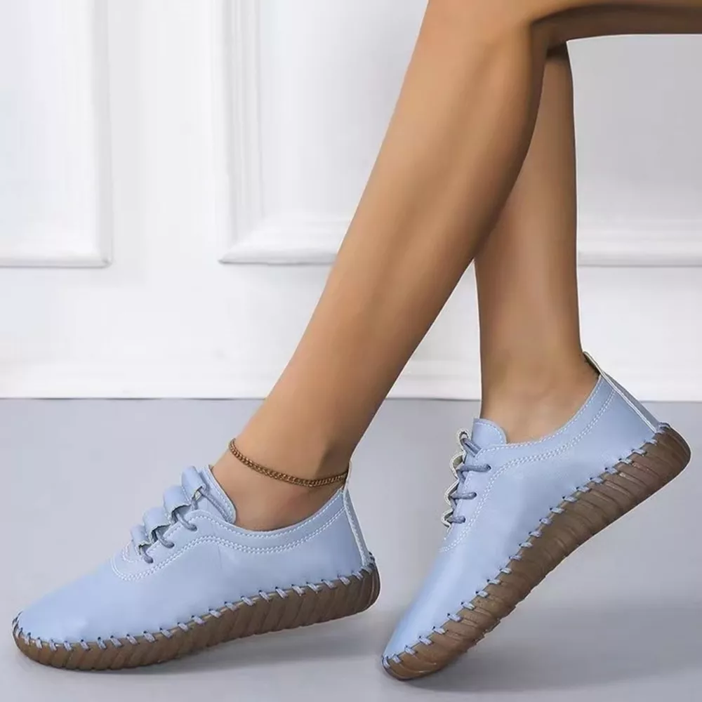 Round Toe Lace Up Sneakers, image 9