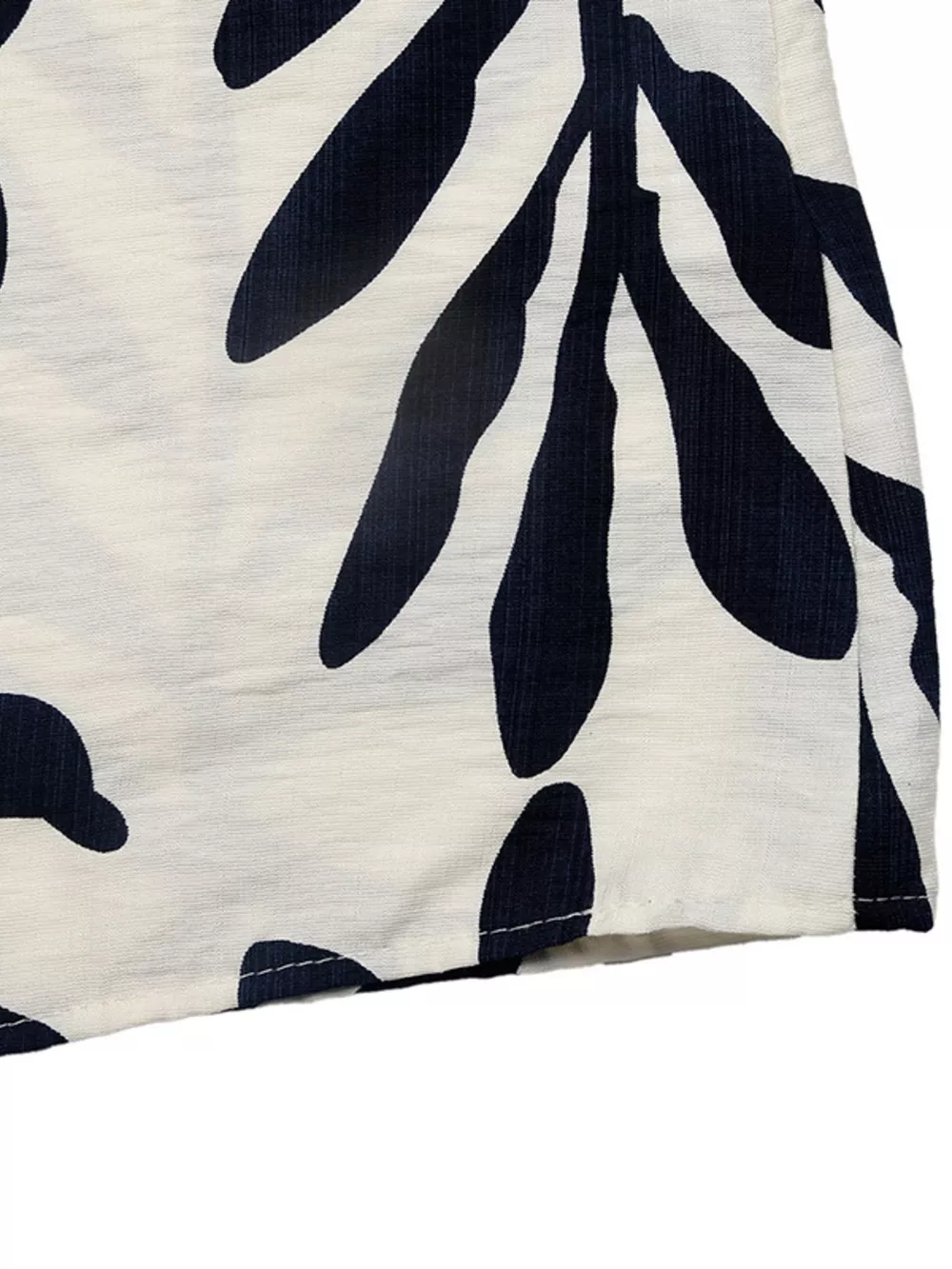 Leaf Print Sleeveless Slit Dress, image 11