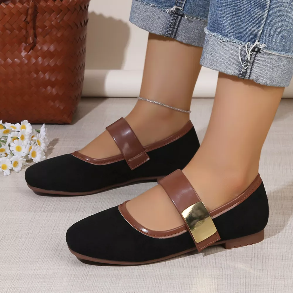 Round Toe Slip-Ons