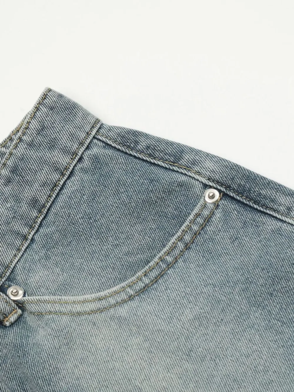 Men's Classic Loose Fit Denim Shorts, image 14