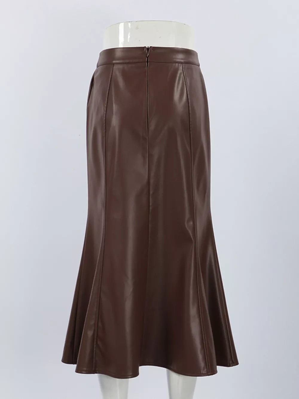 Slit Mermaid Midi Skirt, image 9