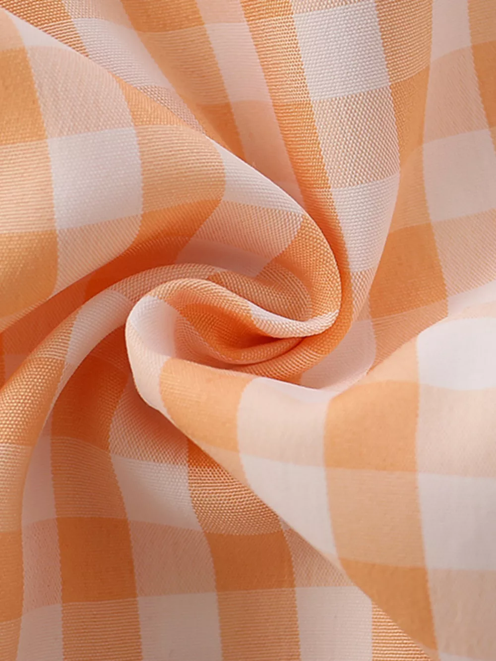 Children's Gingham Ruffle Collar Sleeveless Dress, image 2