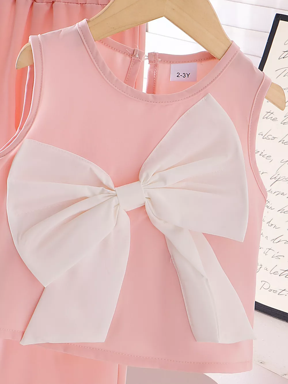 Children's Bow Tank and Pants Set, image 3