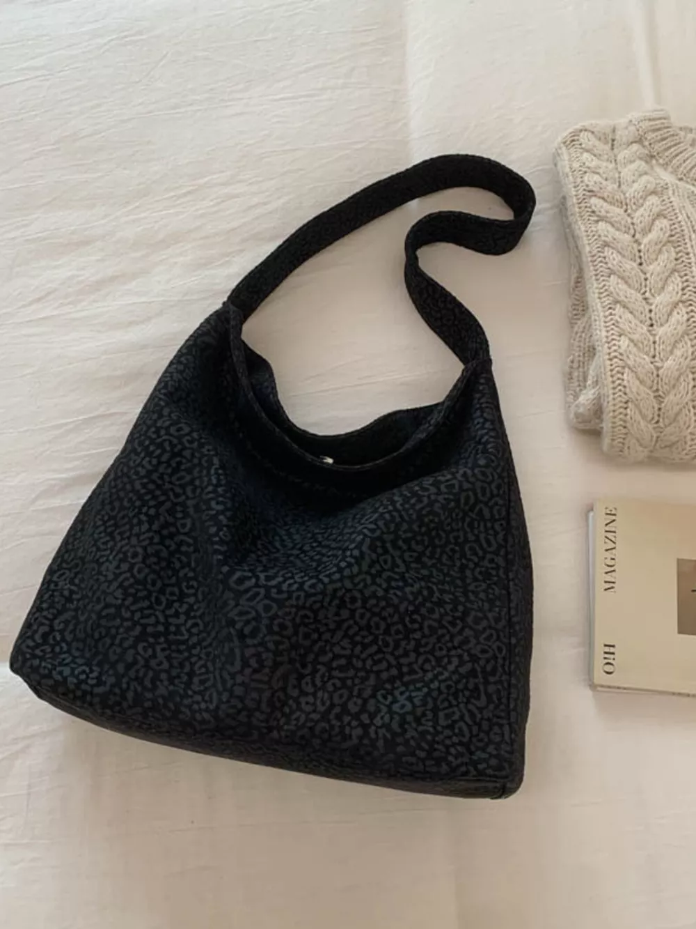 Leopard Print Tote Bag, image 4