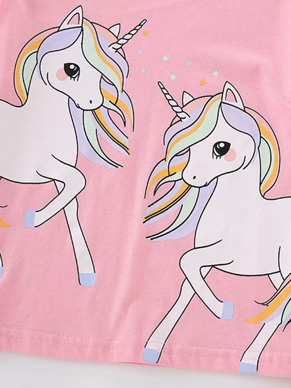 Children's Unicorn Tee and Shorts Set, image 4
