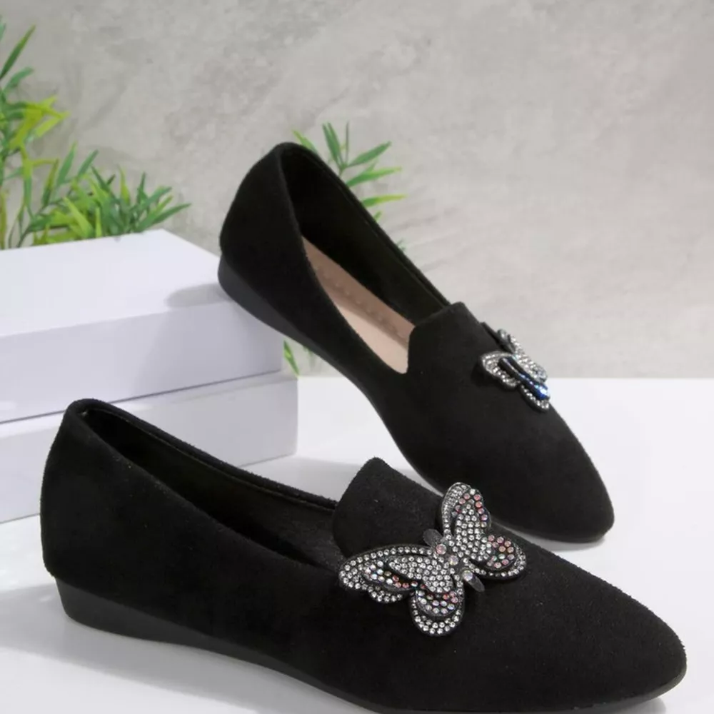 Butterfly Decor Slip-Ons, image 9