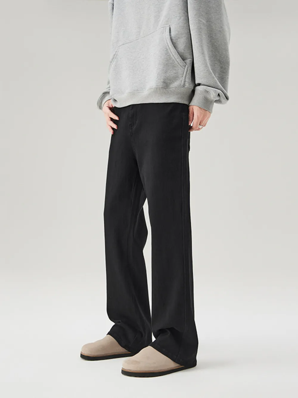Men's Full Size Wide Leg Casual Jeans Plus Size, image 6
