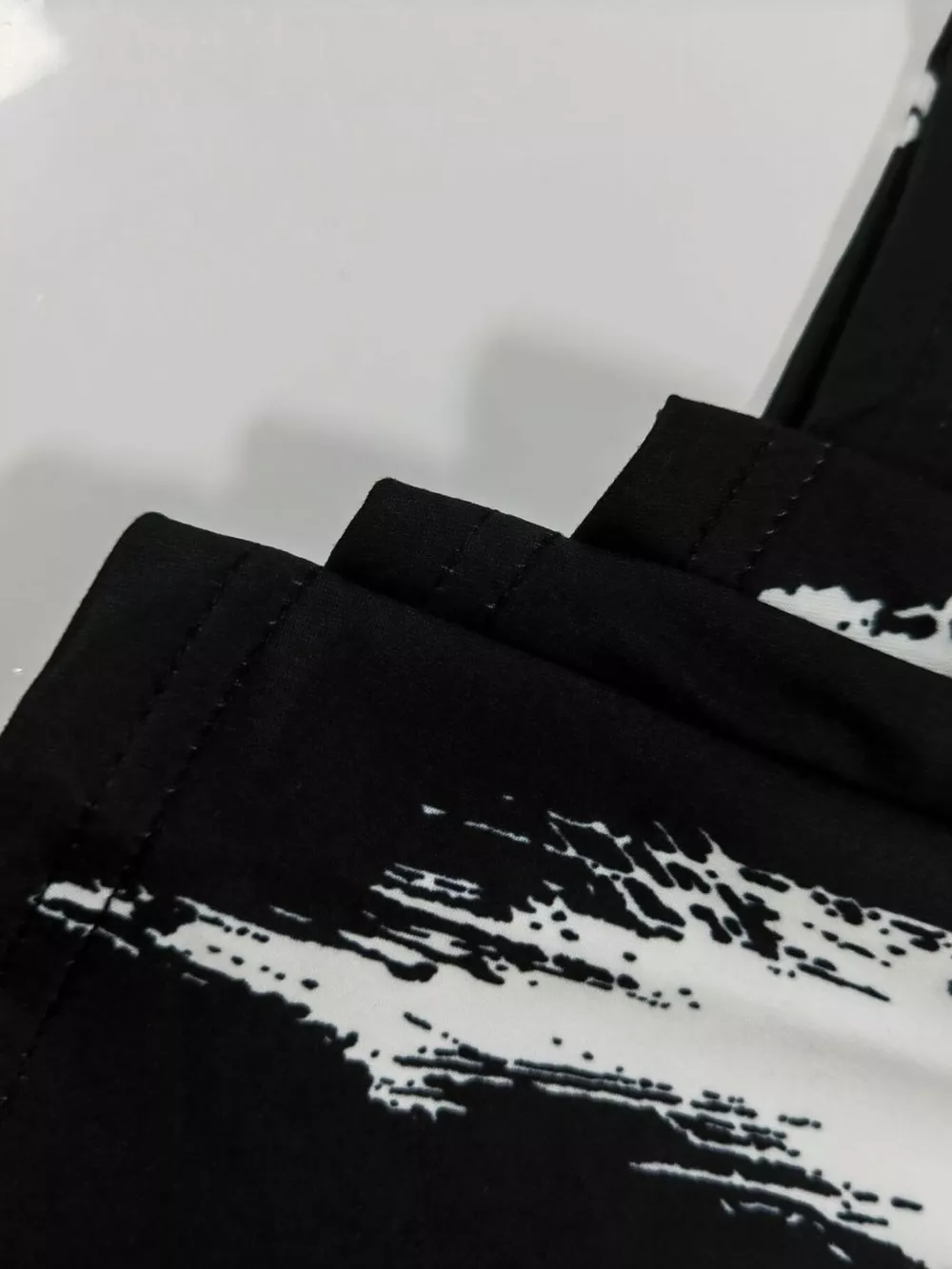 Abstract Print Sleeveless Top & Wide Leg Pants Set, image 5