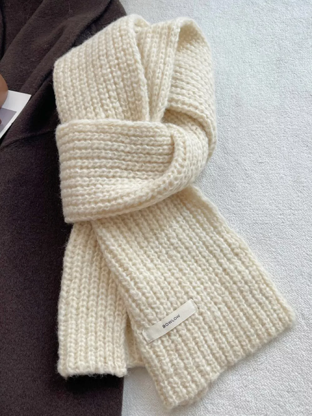 Cozy Knitted Winter Scarf, image 6