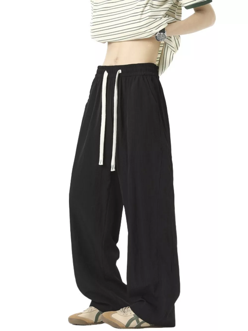 Men's Plus Size Loose Fit Casual Pants, image 5