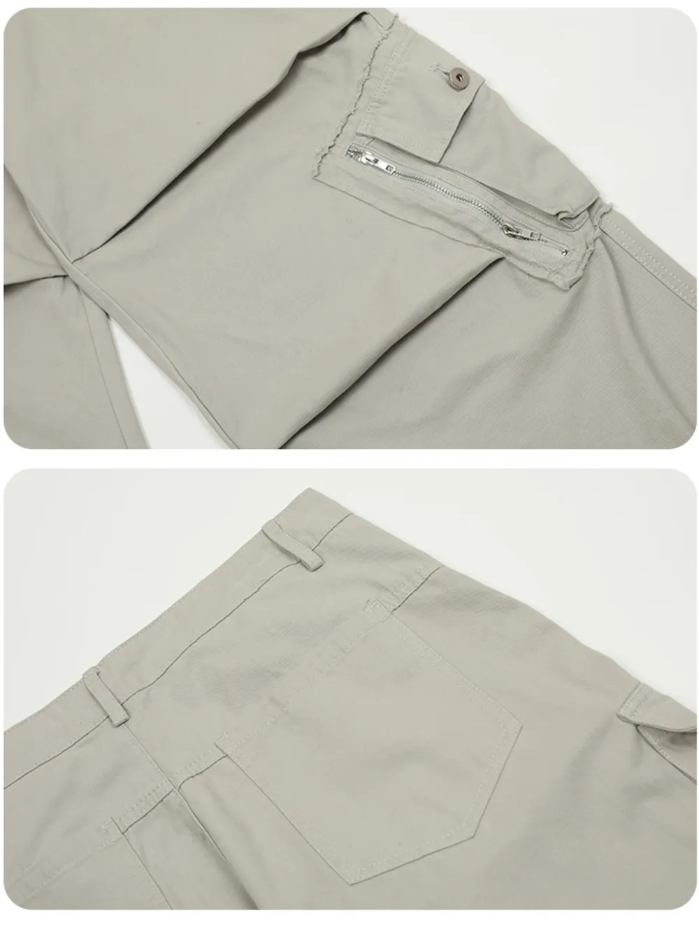 Men's Wide Leg Cargo Pants, image 8