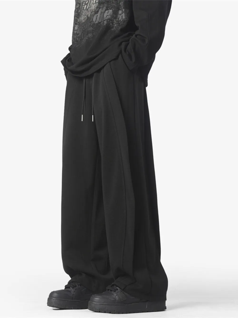 Men's Full Size Loose Fit Drawstring Pants Plus Size, image 2