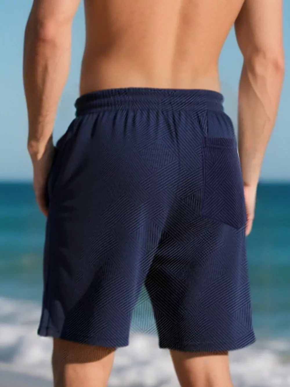 Men's Full Size Relaxed Fit Drawstring Shorts Plus Size, image 9