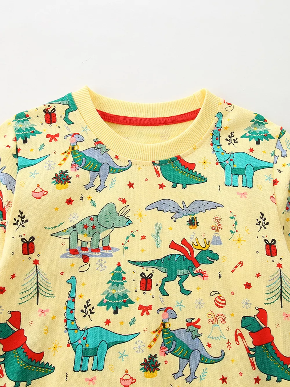 Children‘s Dinosaur Print Long Sleeve Sweatshirt, image 2