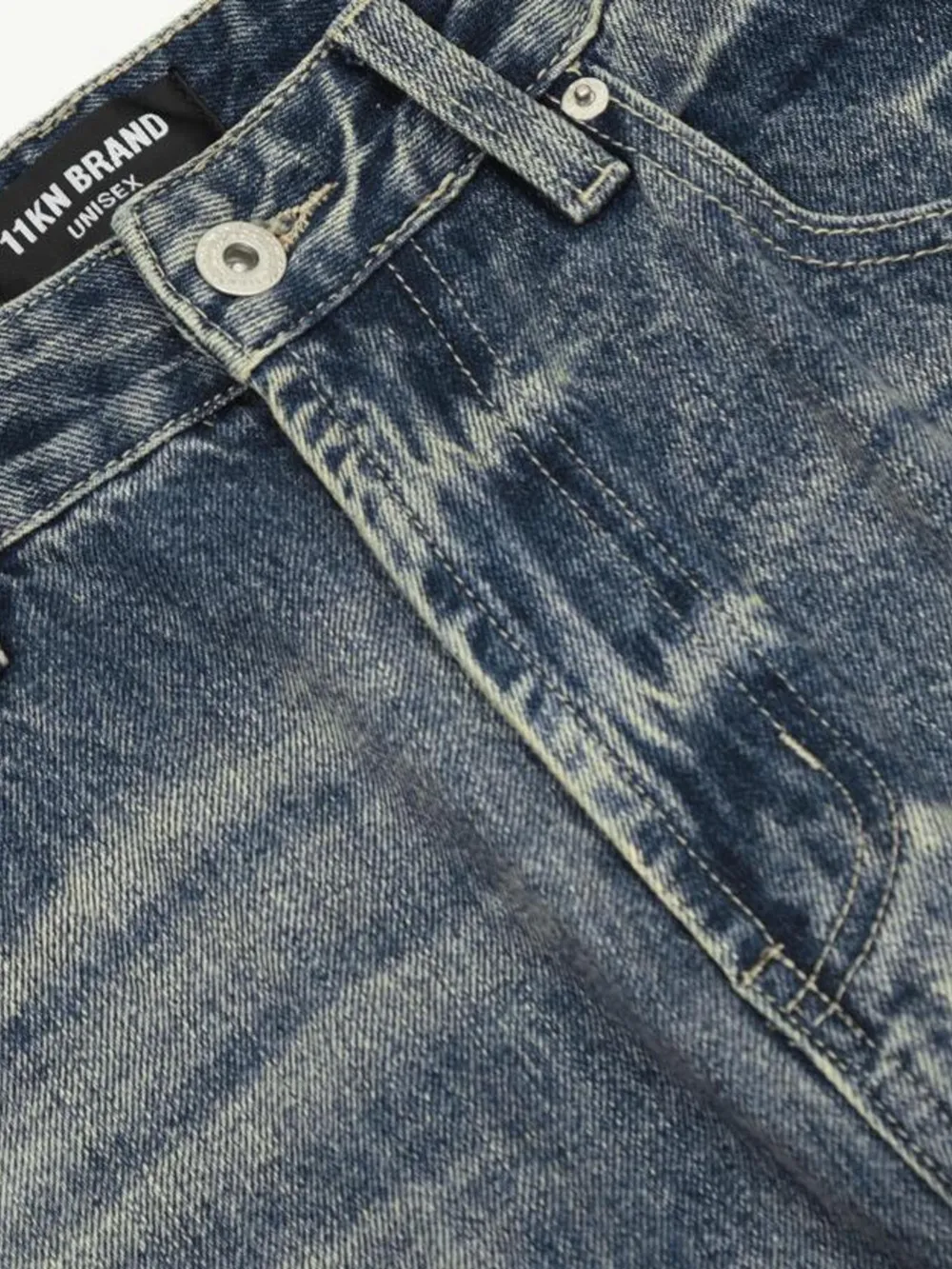 Men's Distressed Flare Jeans, image 7