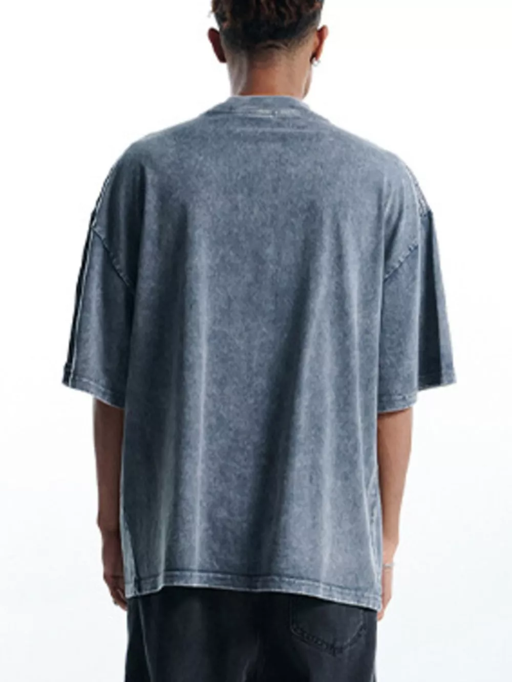 Men's Round Neck Short Sleeve T-Shirt, image 3