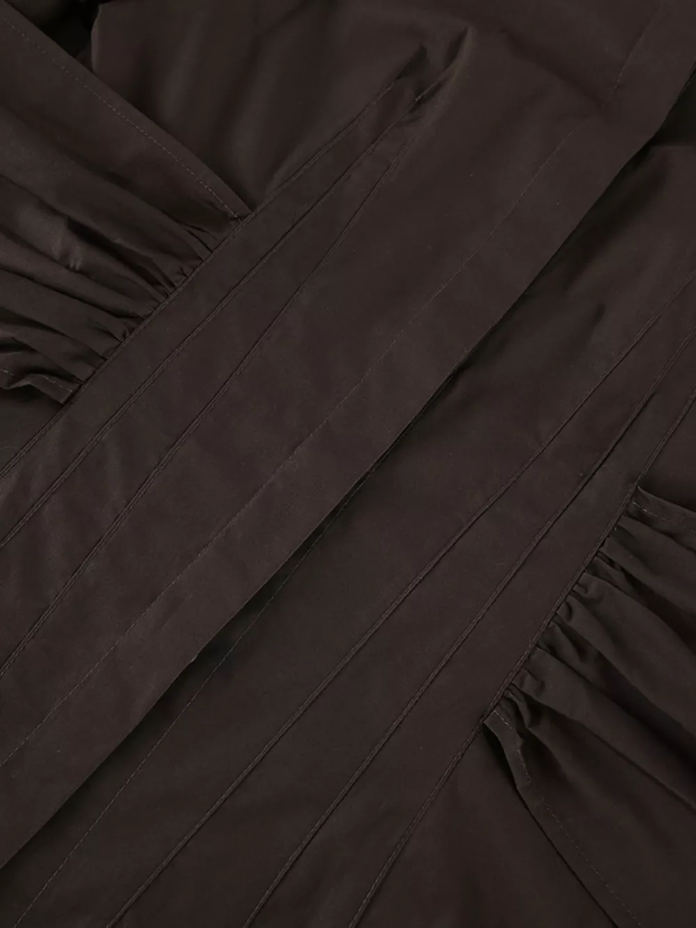 Slim-Fit Ruched Waist Shirt, image 15