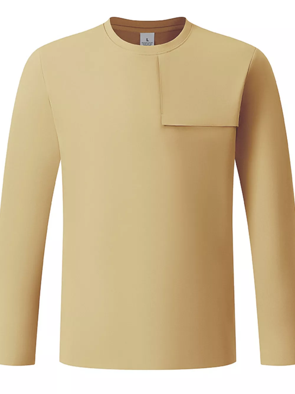 Men's Plus Size Long Sleeve T-Shirt, image 6