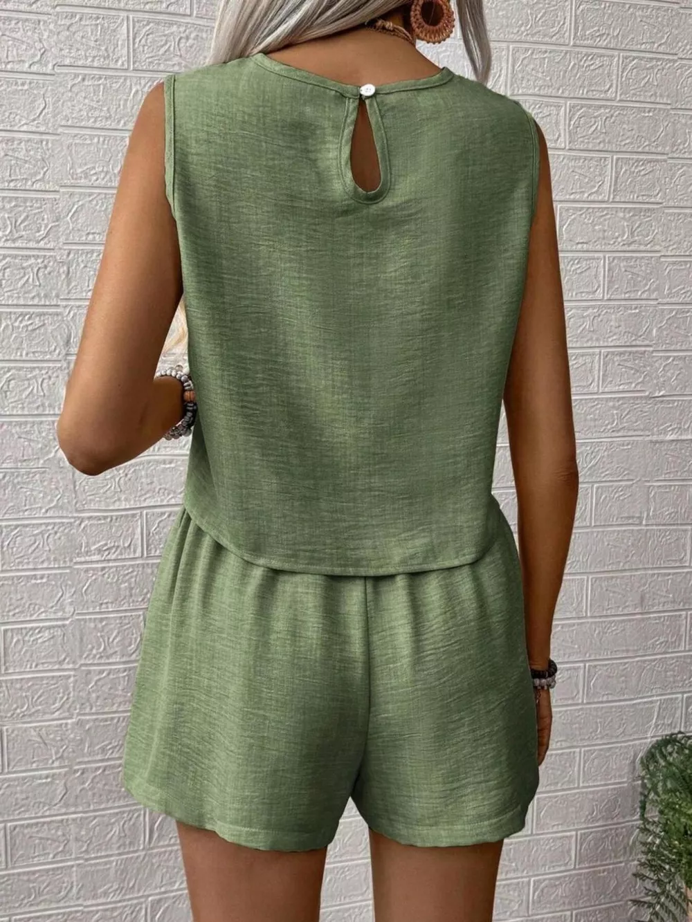 Sleeveless Top and Shorts Casual Set, image 23
