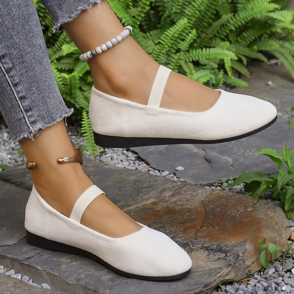 Round Toe Flats Slip-Ons, image 7