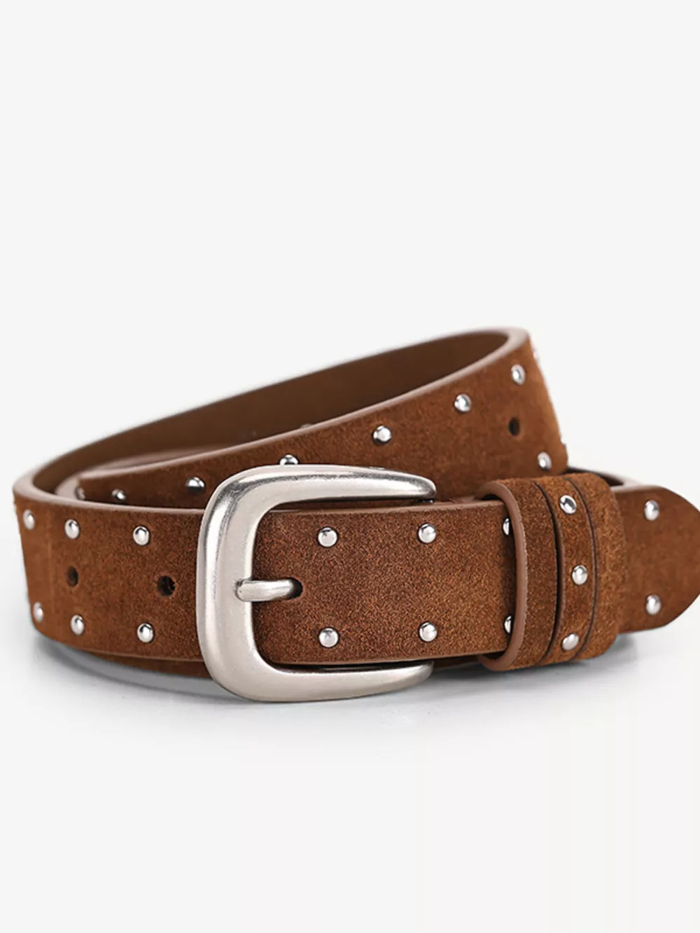 Studded Classic Buckle Belt, image 5