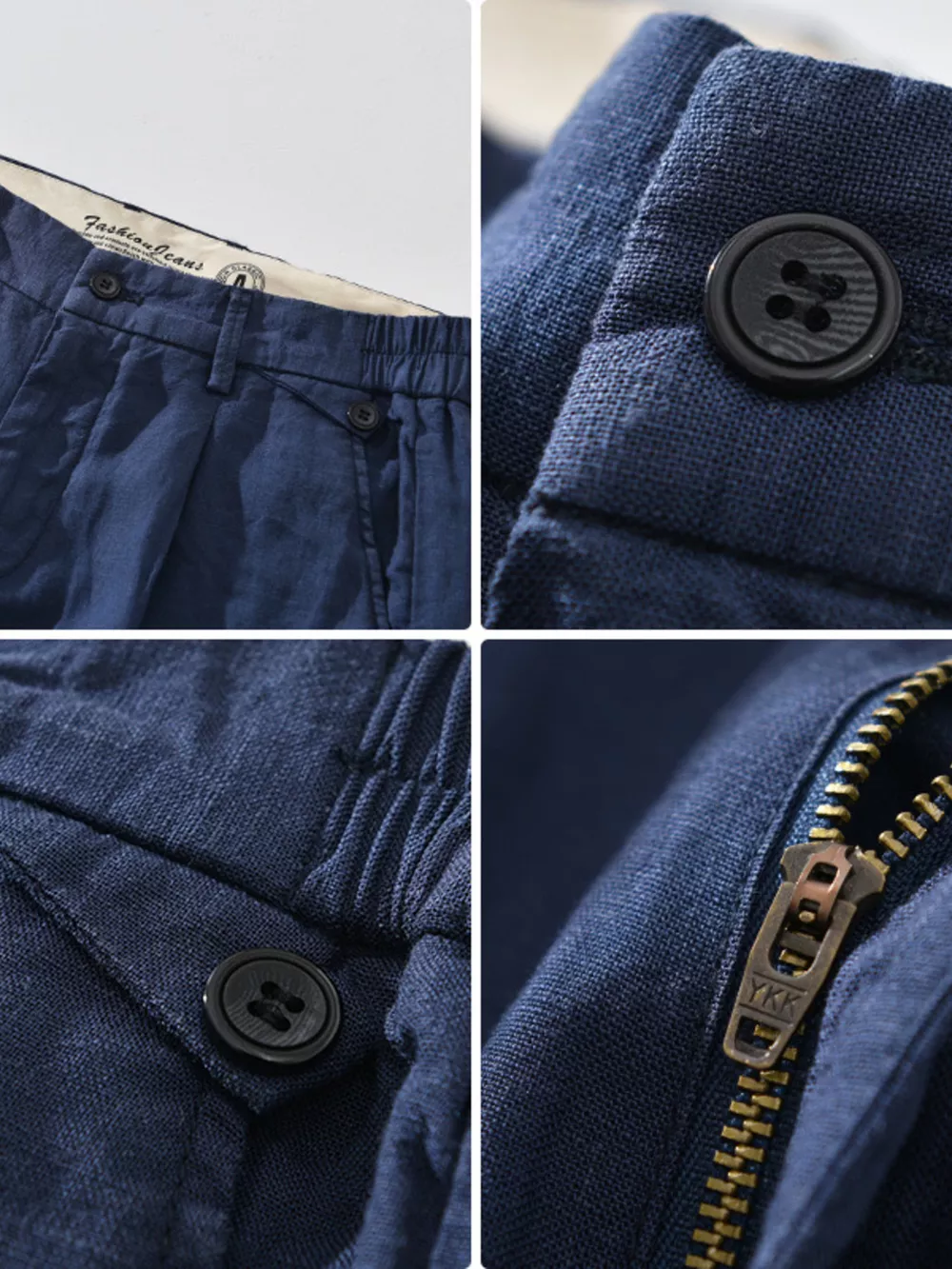 Men's Plus Size Casual Elastic Waist Pants, image 6