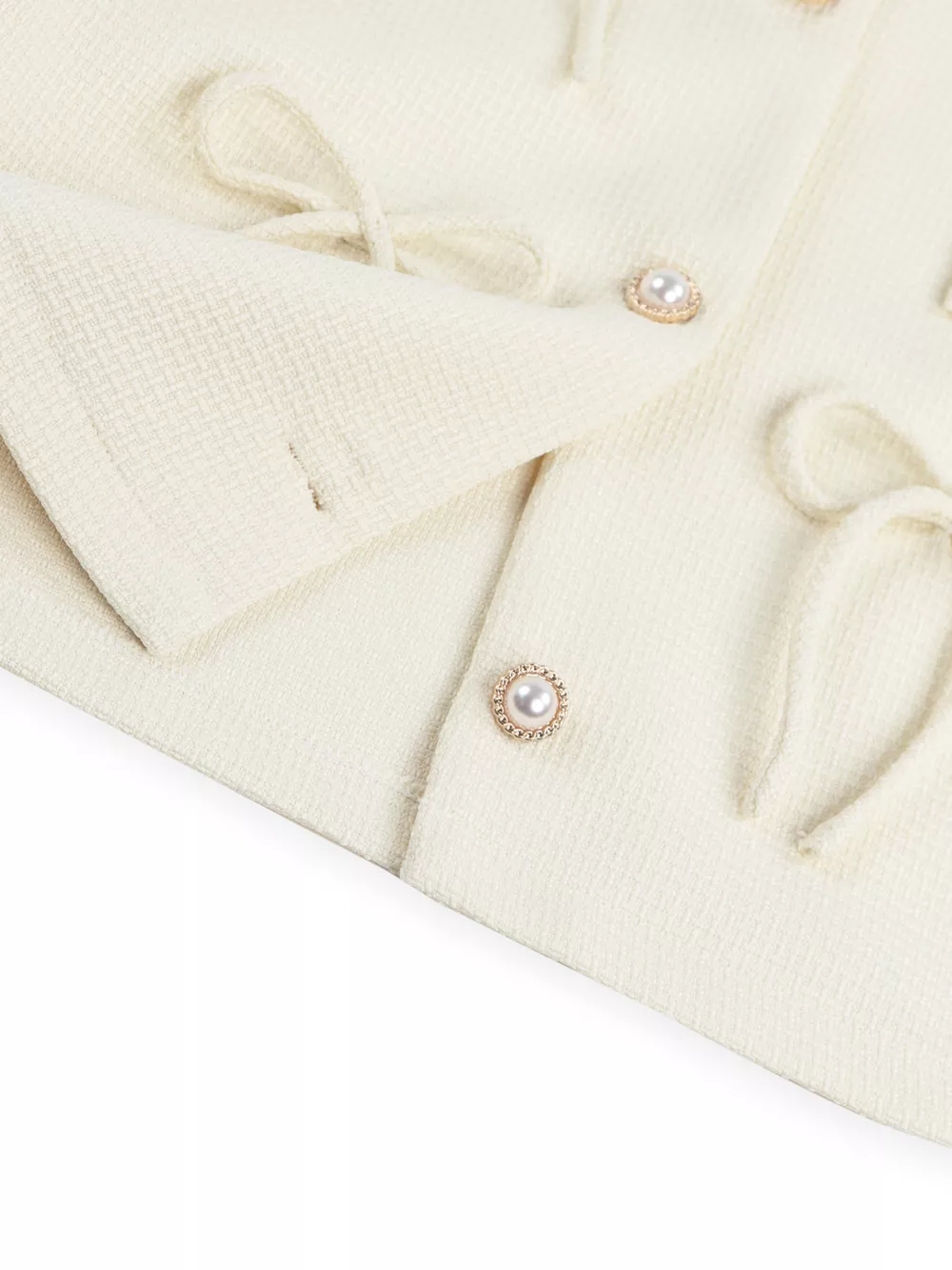 Bow Detail Cropped Outerwear, image 10