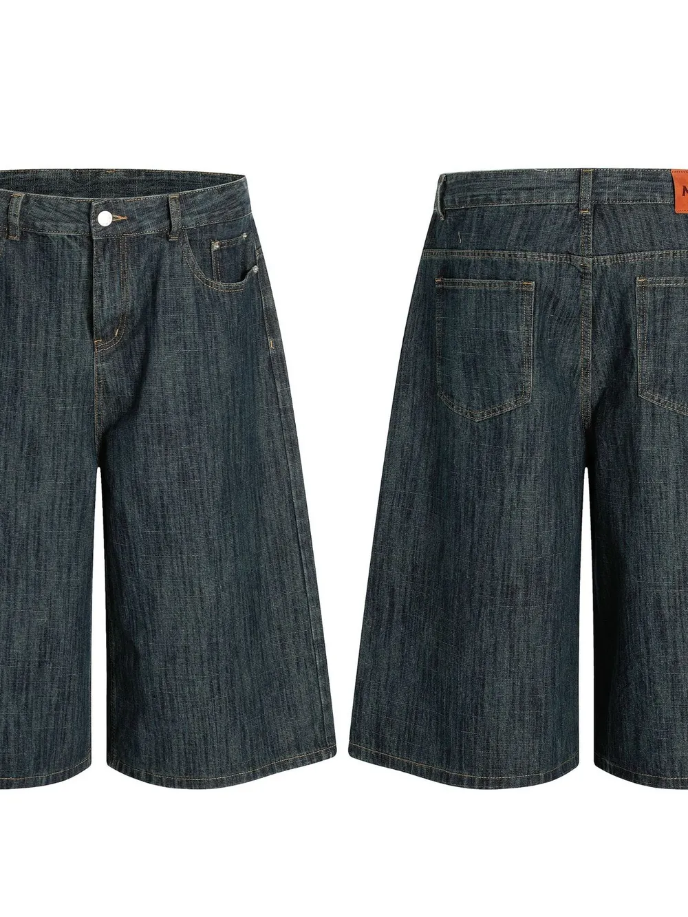 Men's Relaxed Fit Denim Shorts, image 4