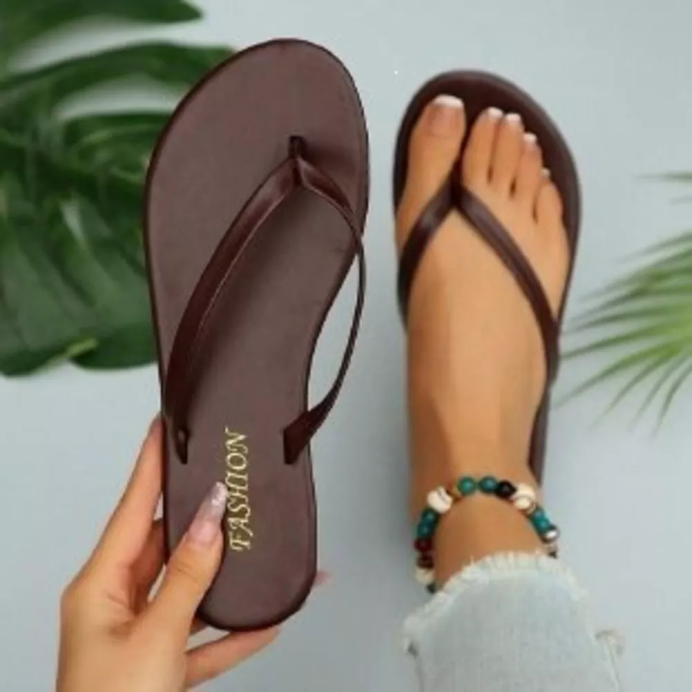 Toe Post Flats Sandals, image 2