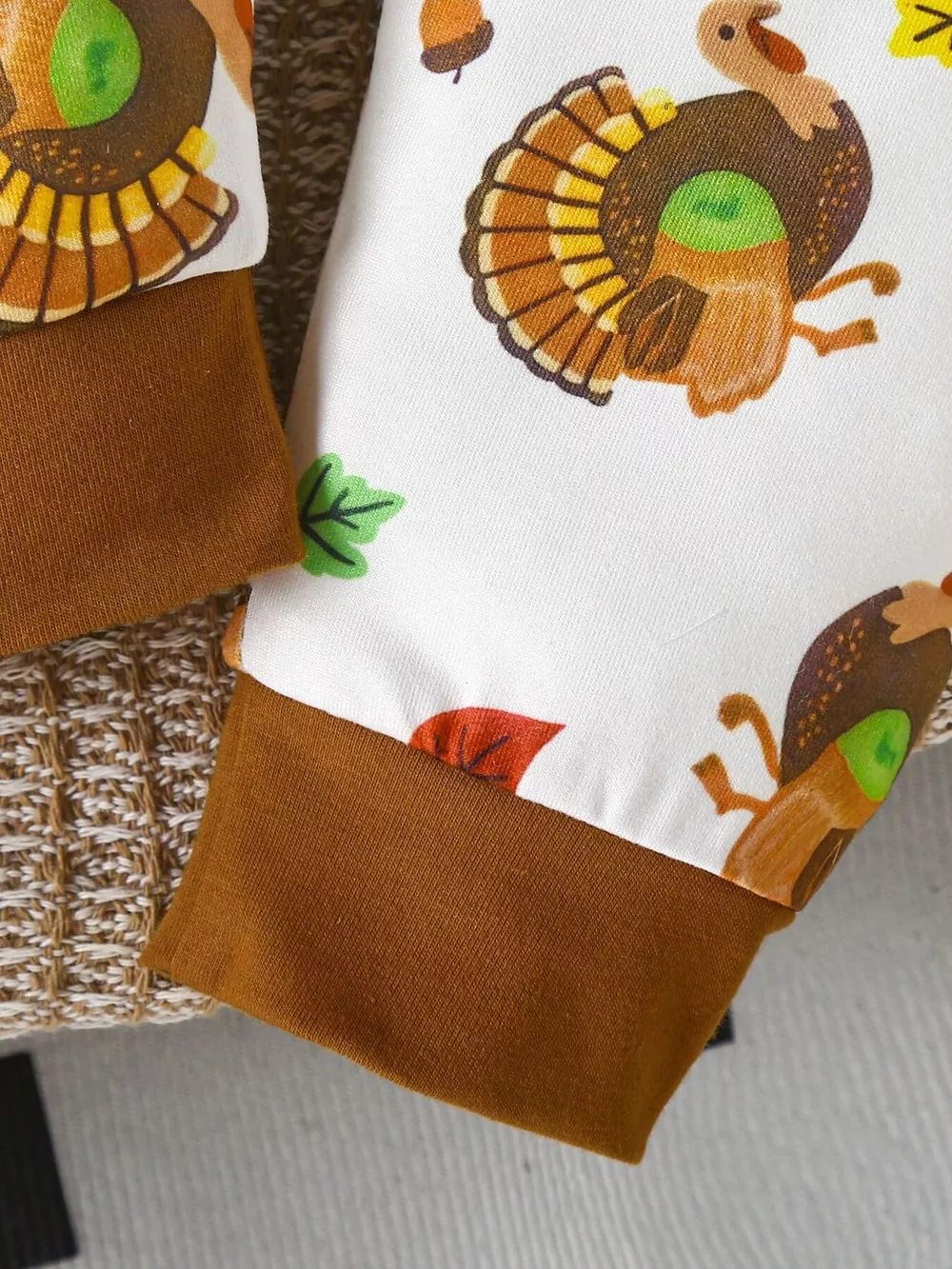 Children's My 1st Thanksgiving Turkey Graphic 3-Piece Set, image 7