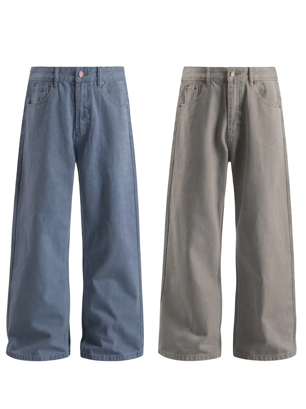 Men's Wide Leg Jeans, image 3