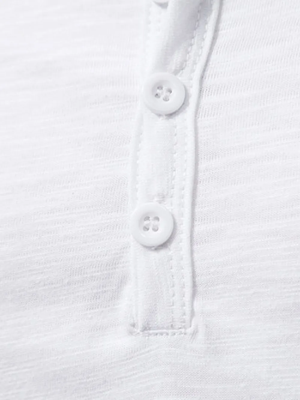 Men's Button Detail Short Sleeve Top, image 5