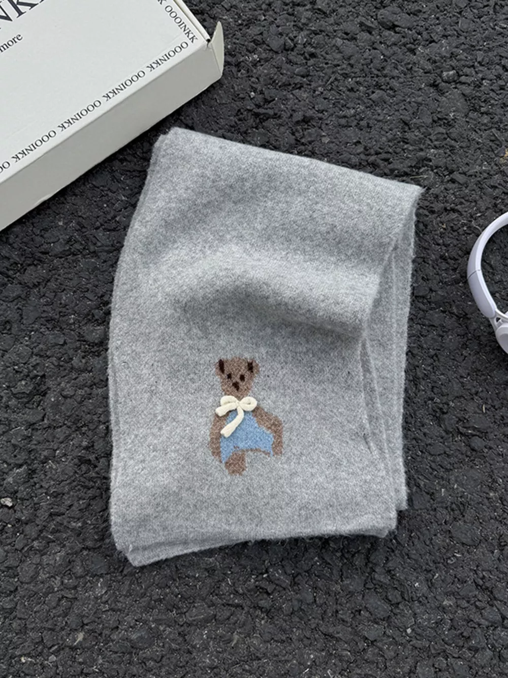 Bear Knitted Scarf, image 4