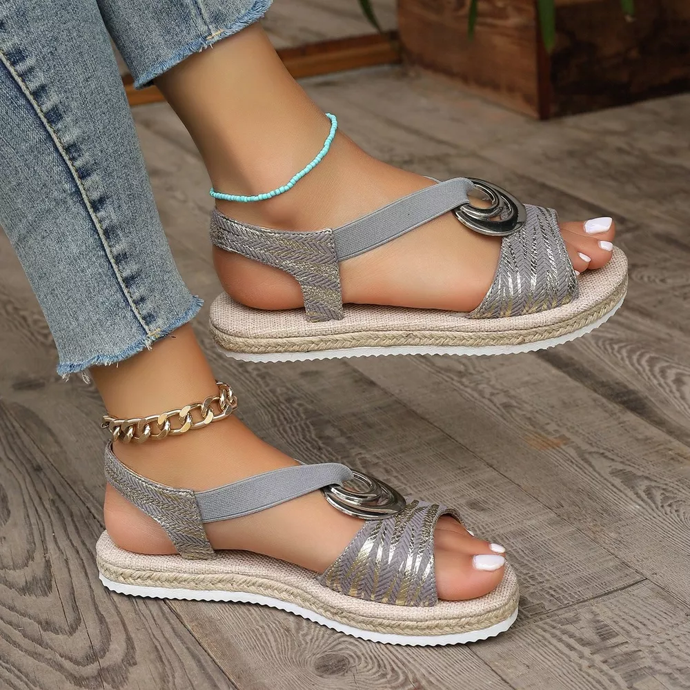 Ankle Strap Espadrille Sandals, image 12