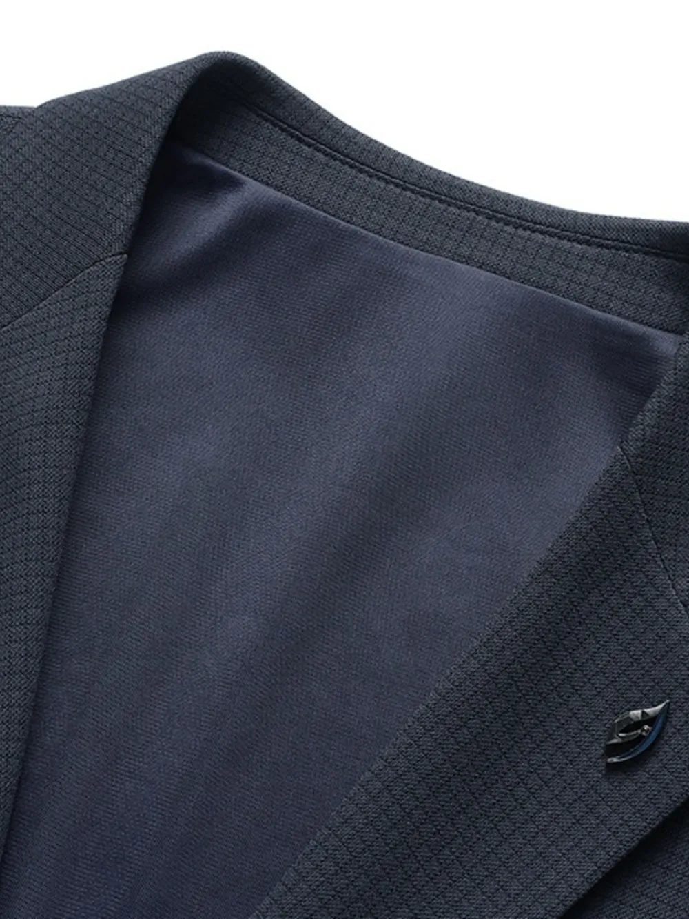 Men's Lapel Collar Long Sleeve Blazer, image 5