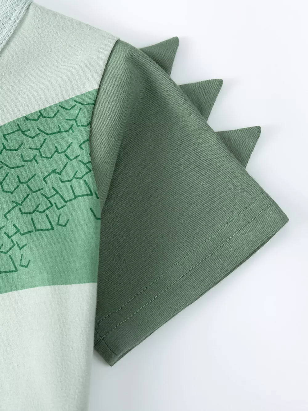 Children's Crocodile Graphic Tee & Shorts Set, image 3