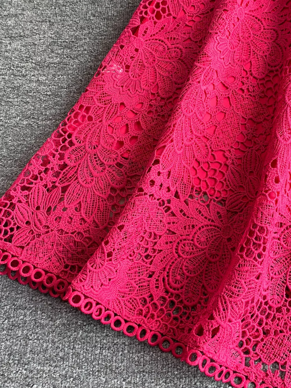 Lace Sleeveless A-Line Dress, image 9