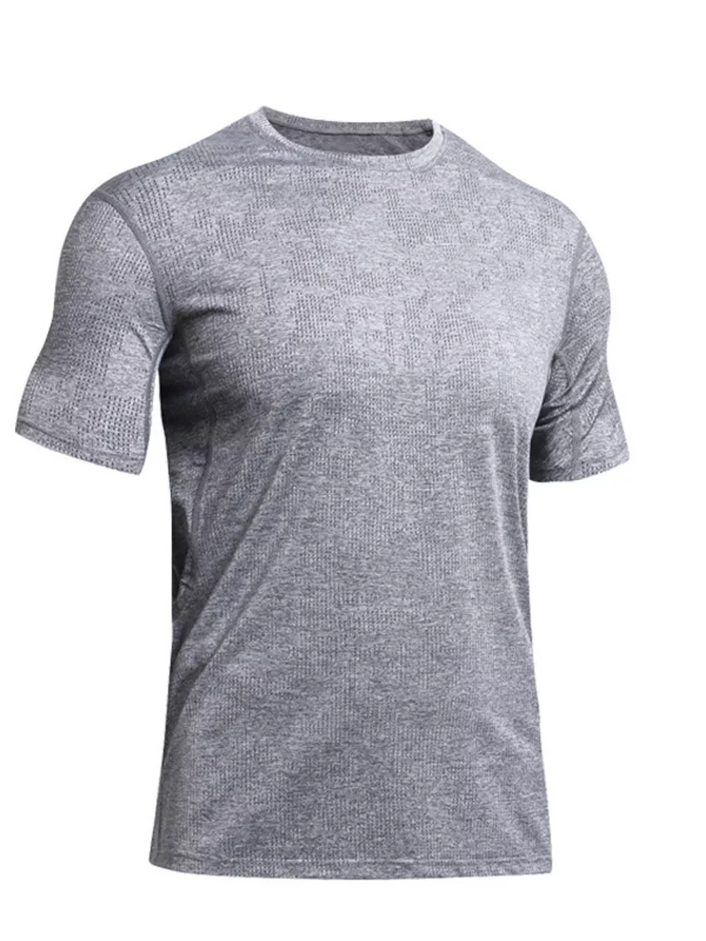 Men's Full Size Round Neck Active T-Shirt Plus Size, image 2