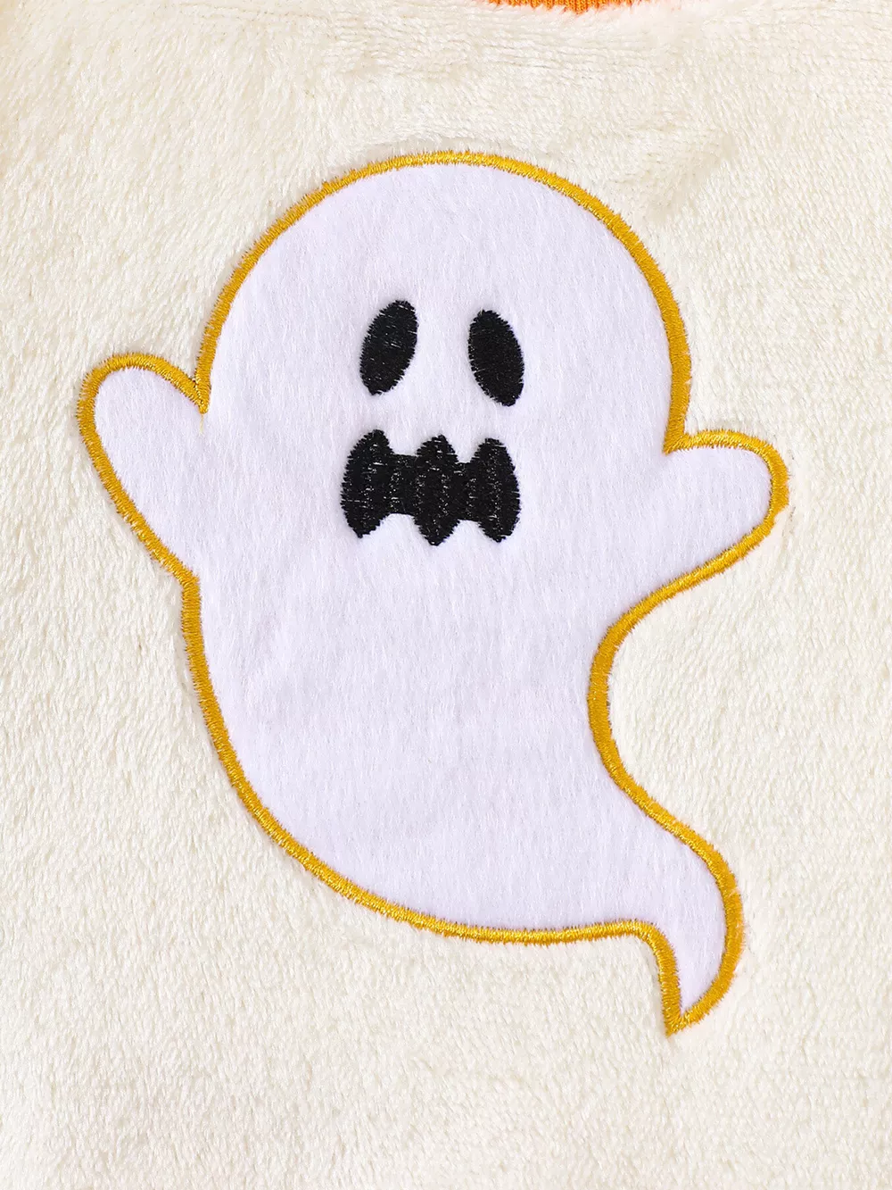 Children's Halloween Ghost Pattern Top and Pants Set, image 4