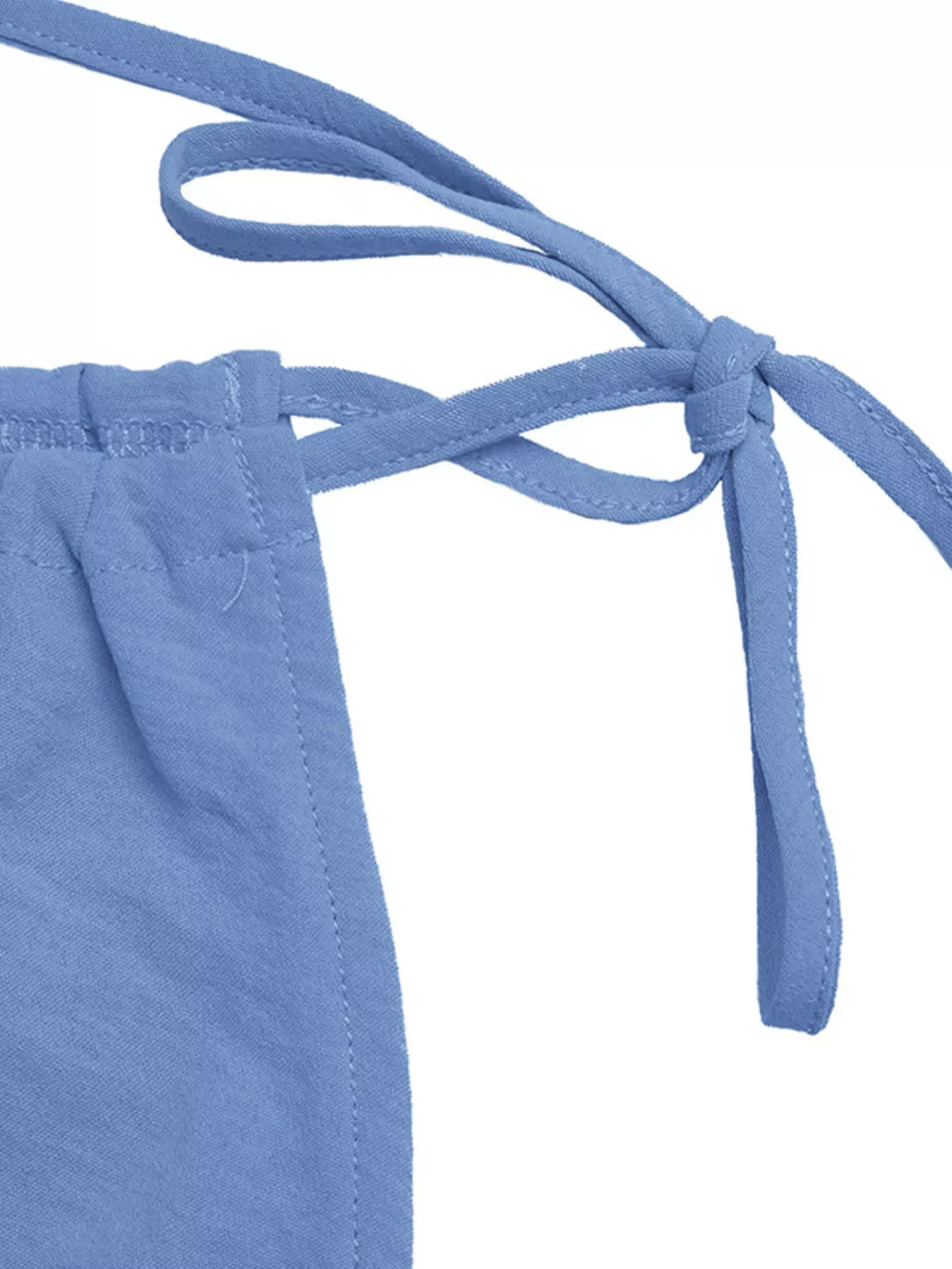 Tie Strap Wide Leg Casual Jumpsuit, image 9