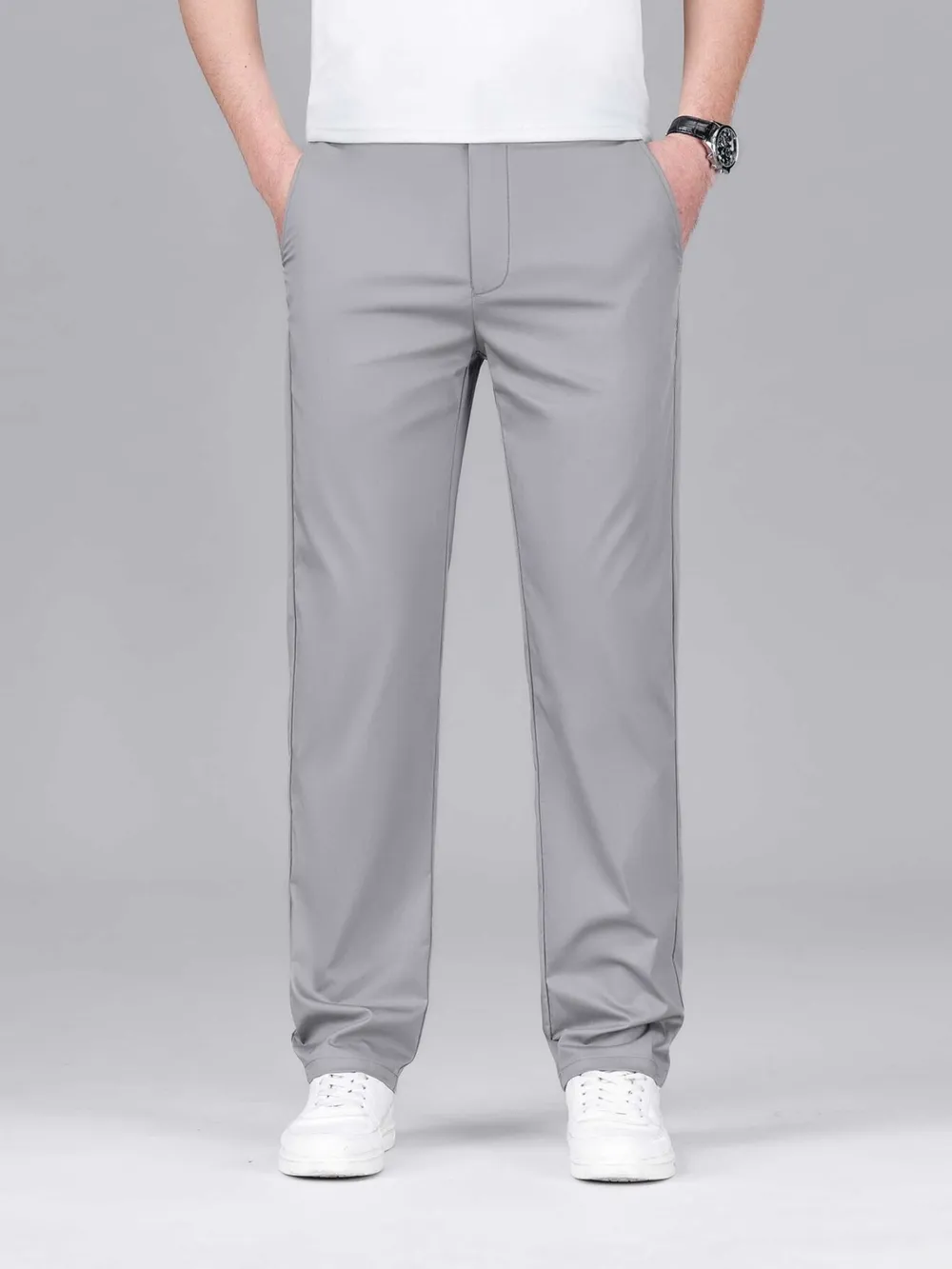 Men's Plus Size Loose Fit Pants, image 2
