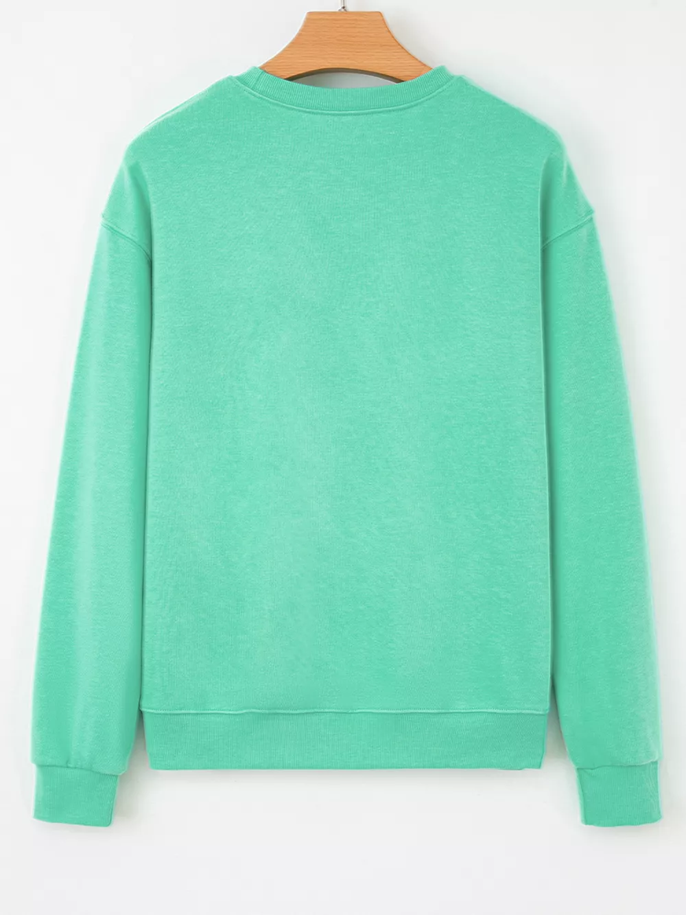 Halloween Ghost Embroidered Casual Sweatshirt, image 3