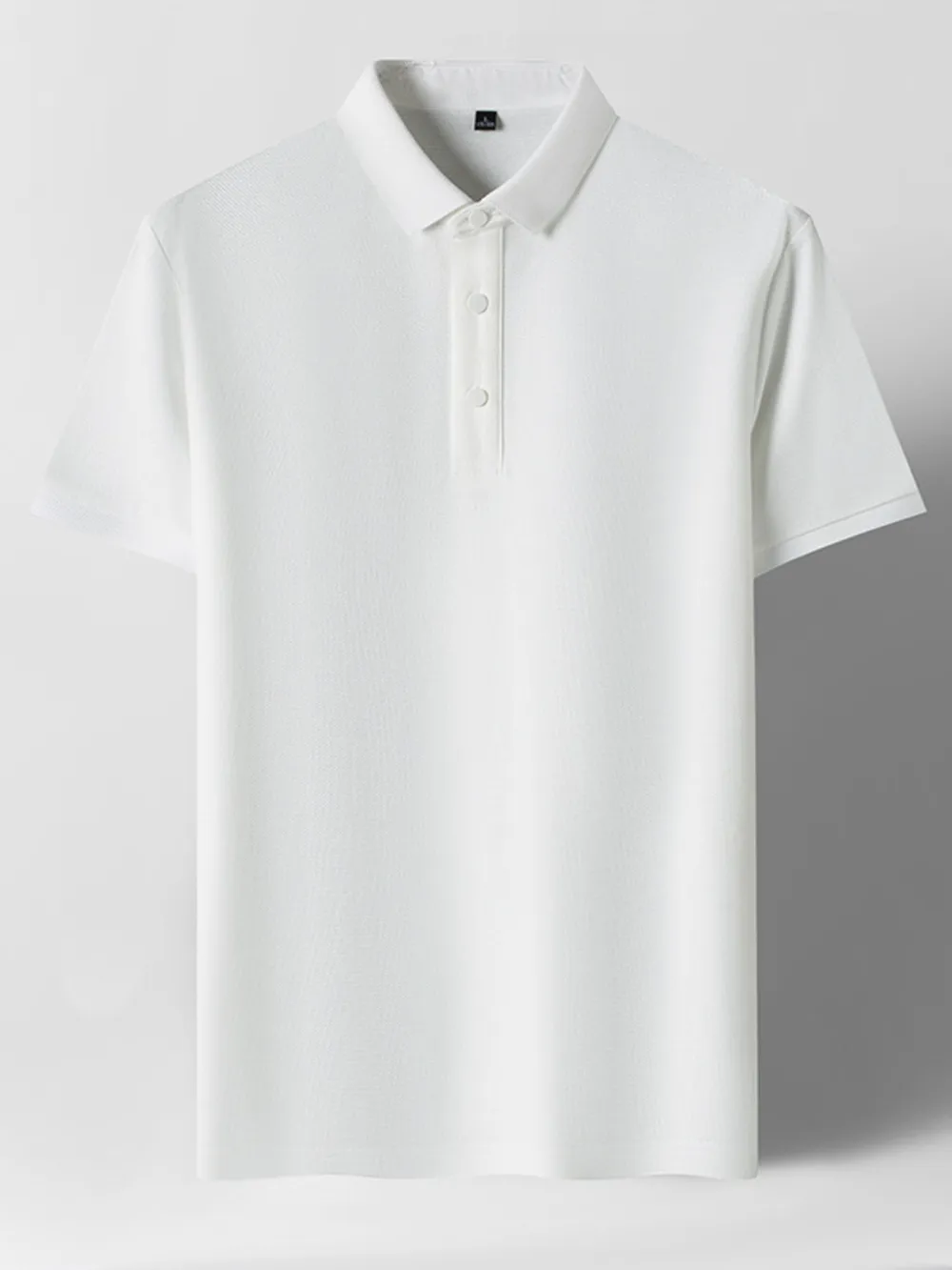Men's Plus Size Classic Collared Neck Short Sleeve Polo, image 3