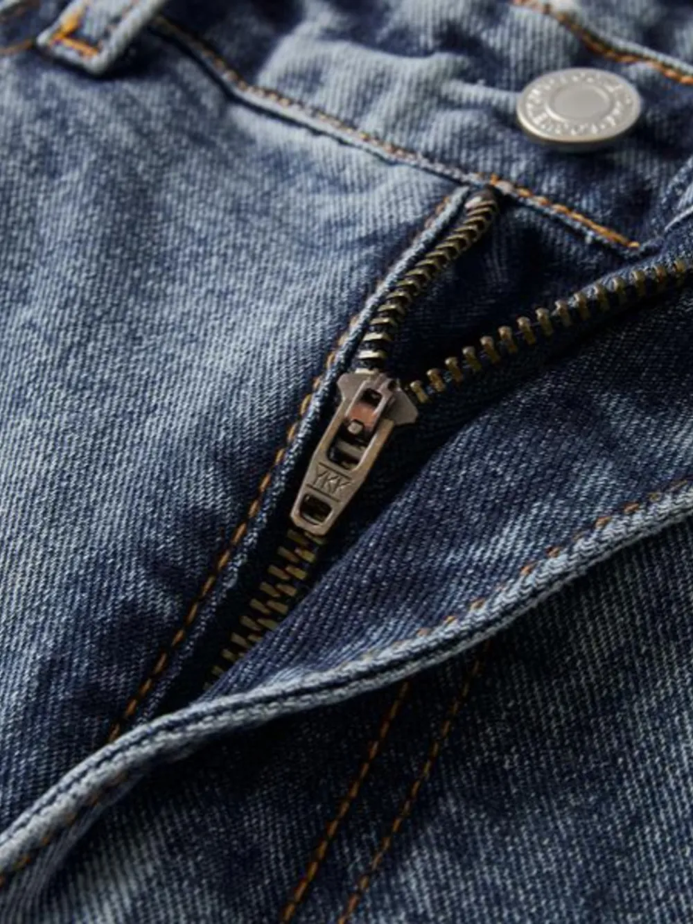 Men's Wash Wide Leg High-Rise Jeans, image 3