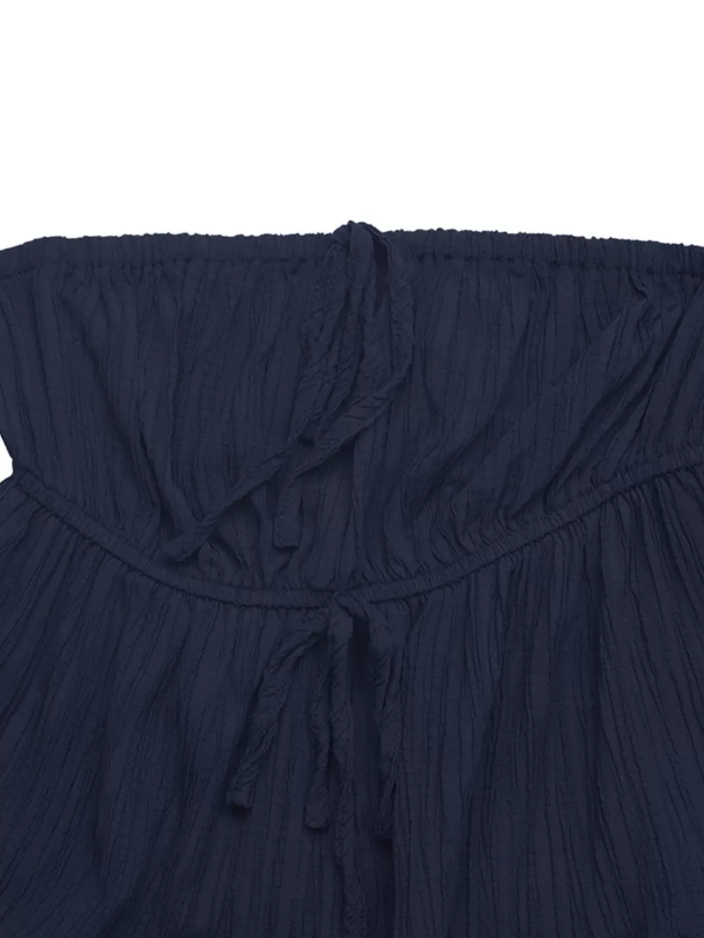 Textured Tube Top & Wide Leg Pants Set, image 11